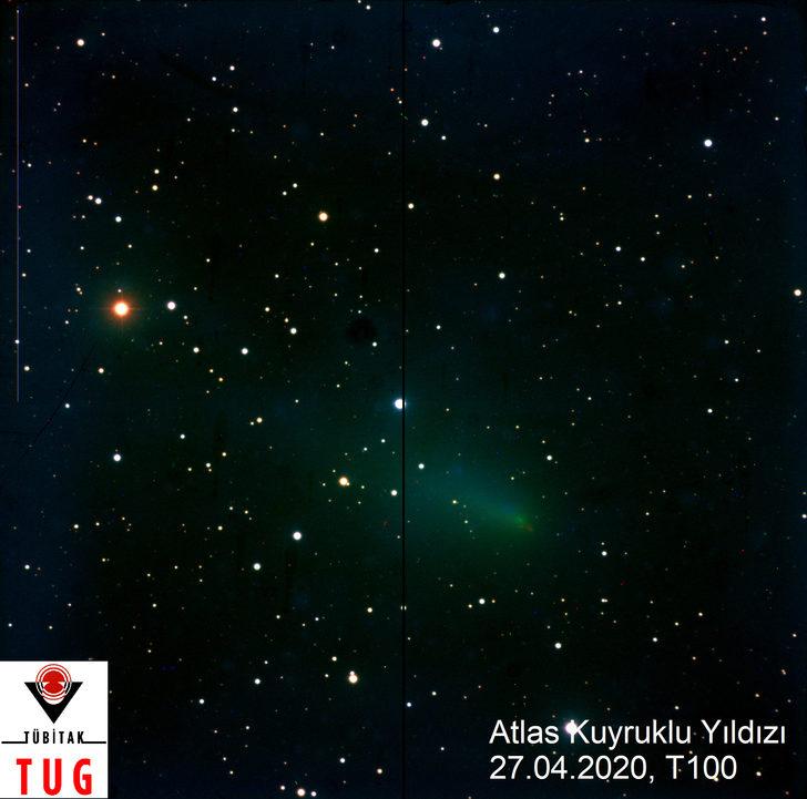 Atlas Kuyruklu Yıldızı görüntülendi G3