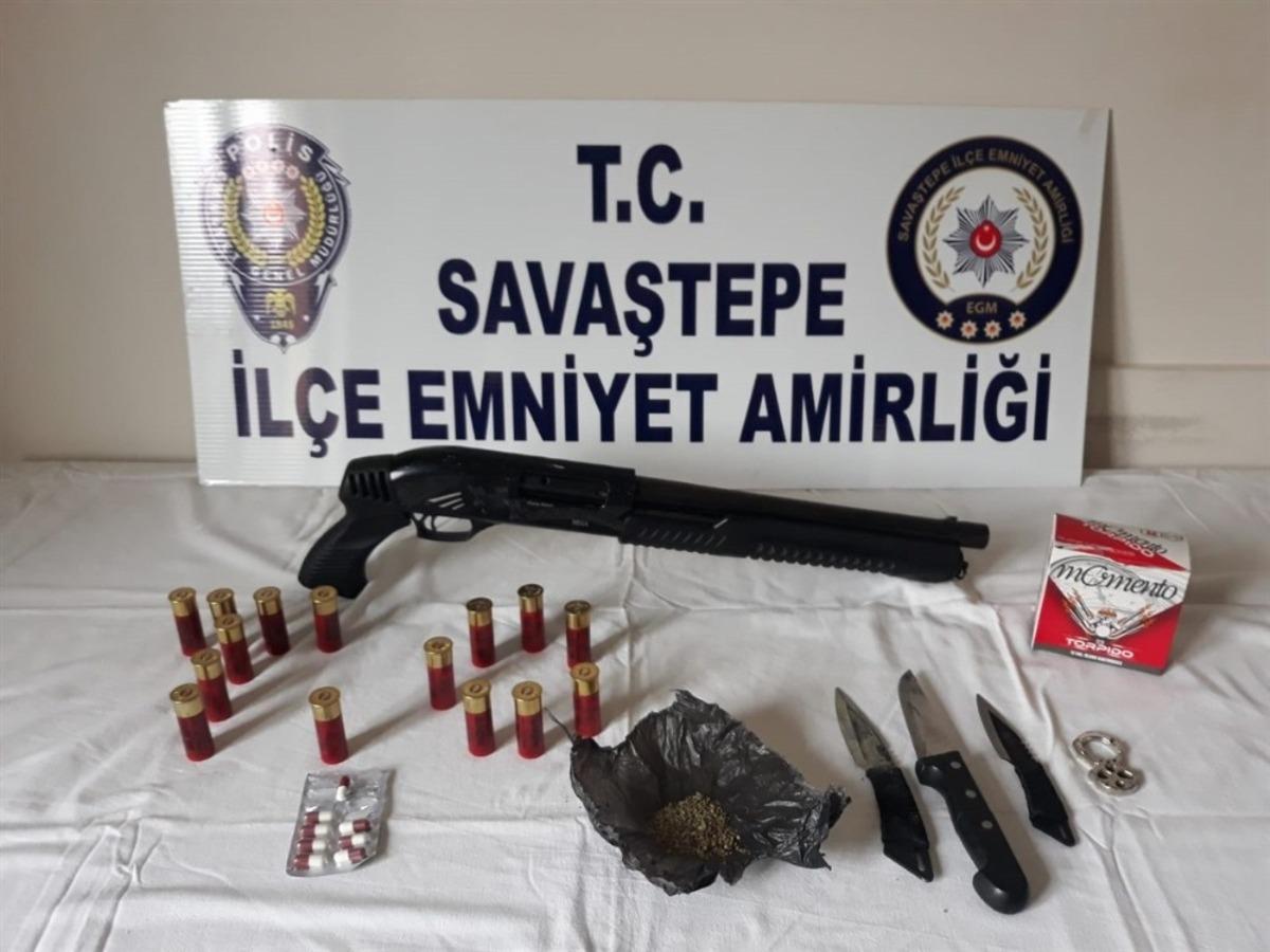Balıkesir&rsquo;de polis son 1 ayda 90 silah yakaladı