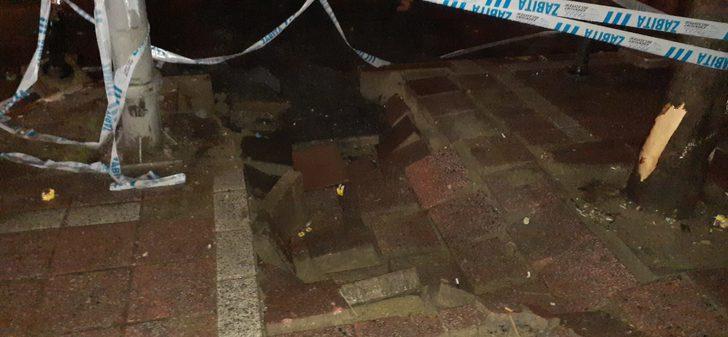 Aşırı yağış sonrası çöken yola böyle düştü G5