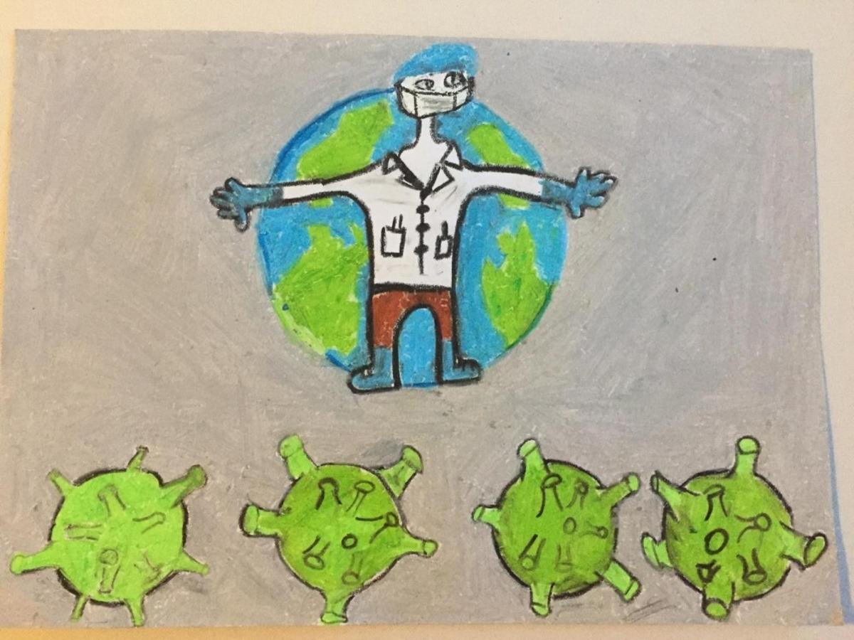 SANKO Okulları &ouml;ğrencilerinin resim başarısı