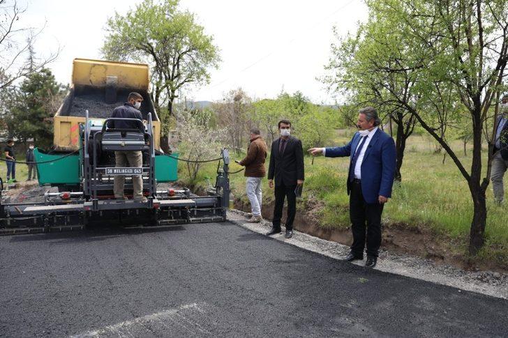 Melikgazi Eğribucak’ta 5 sokakta çalışma yaptı G1