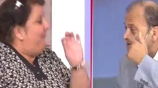 Canlı yayında şok! 'Öpeyim de geçsin'