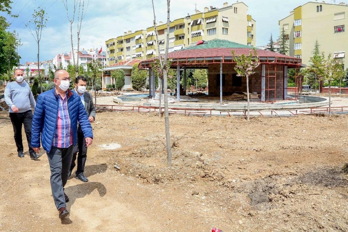 Meram&rsquo;da parklar g&uuml;zel g&uuml;nler i&ccedil;in hazırlanıyor