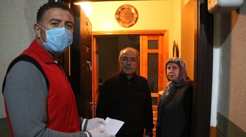 Şehit ailesinden Milli Dayanışma Kampanyasına destek