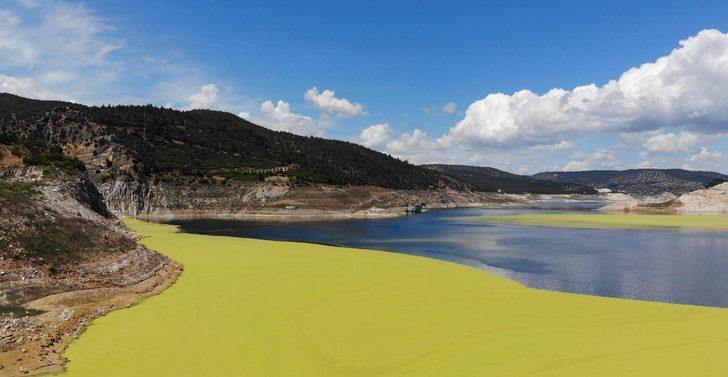 Baraj göleti üzerinde tedirgin eden görüntü G3