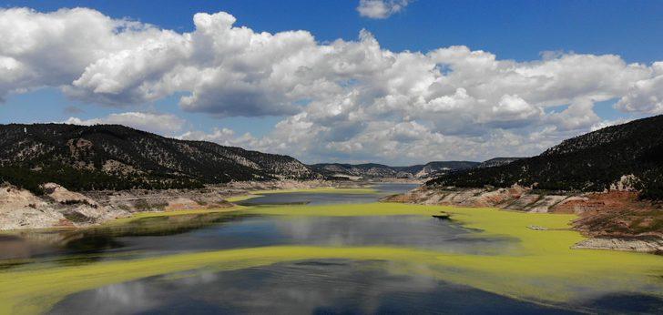 Baraj göleti üzerinde tedirgin eden görüntü G4