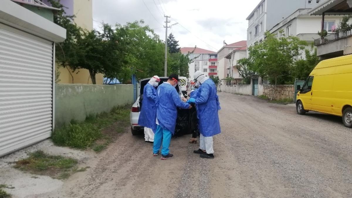 G&ouml;lbaşı il&ccedil;esinde filyasyon ekibi tarama testleri yaptı