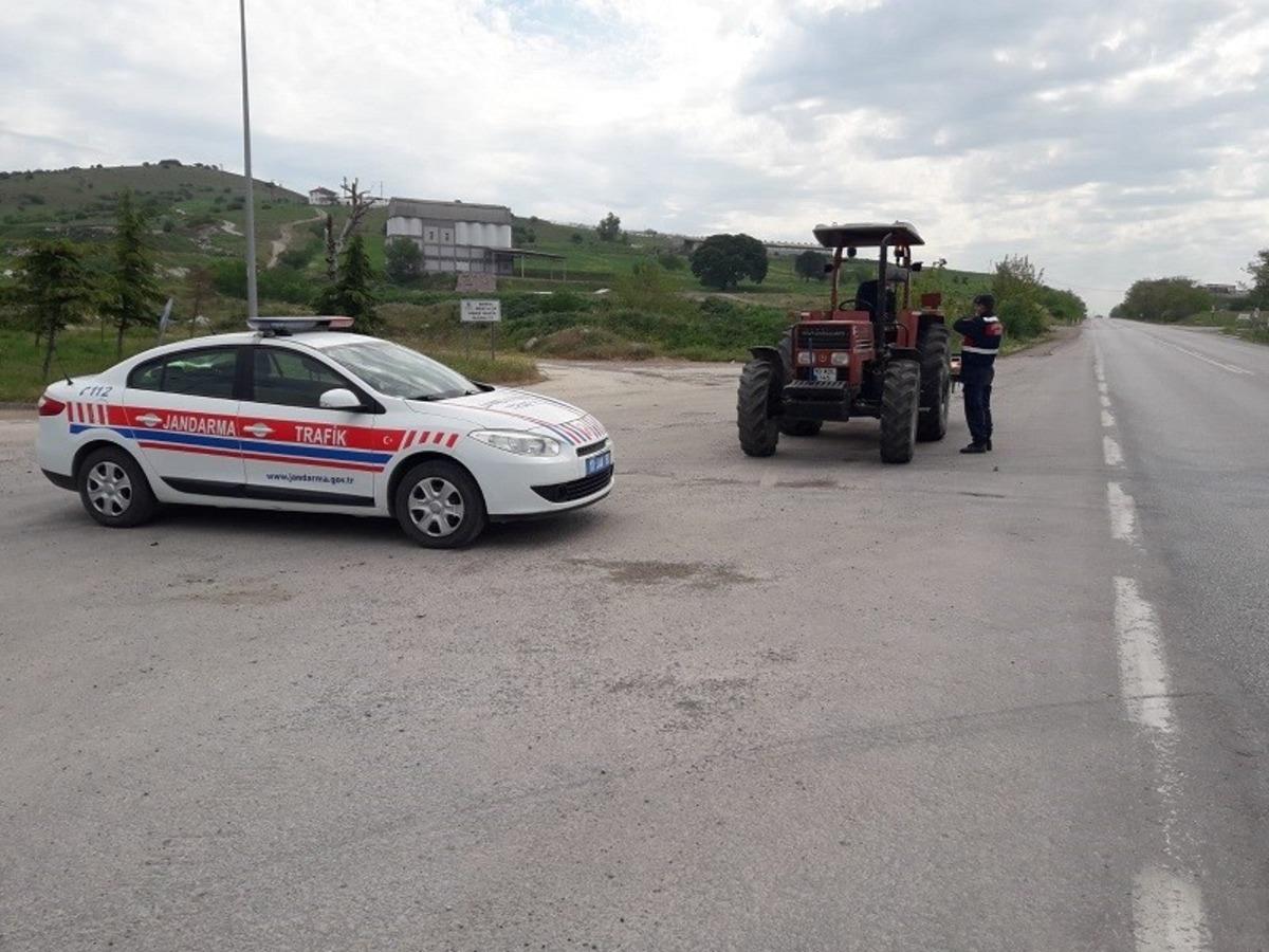 Jandarmadan tarımsal faaliyette bulunan zirai ara&ccedil;lara denetim