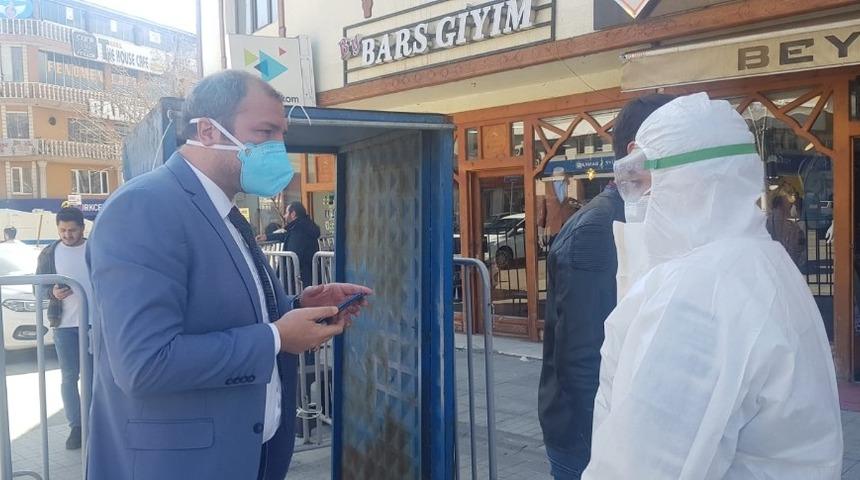 Ağrı&rsquo;da her g&uuml;n 200 civarında Covit-19 testi yapılabilecek