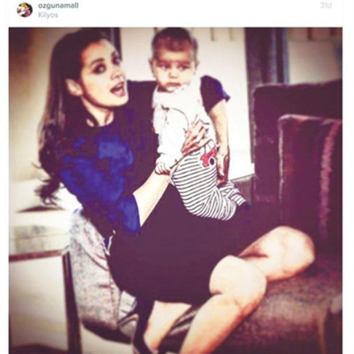 İşte Özgü Namal'ın oğlu Nefes G1