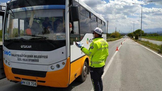 Akçadağ’da trafik bilgilendirmesi