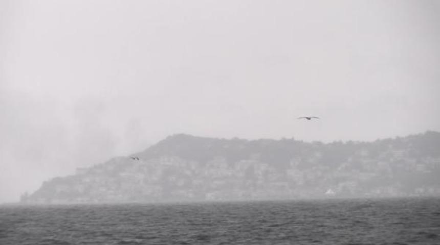 Kınalıada'dan y&uuml;kselen dumanlar panik yarattı