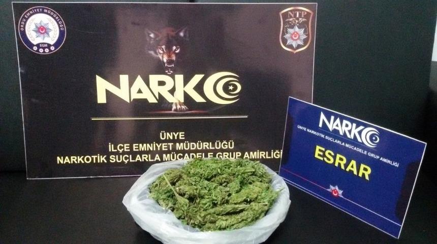 Ordu&rsquo;da uyuşturucu satan 3 torbacı tutuklandı