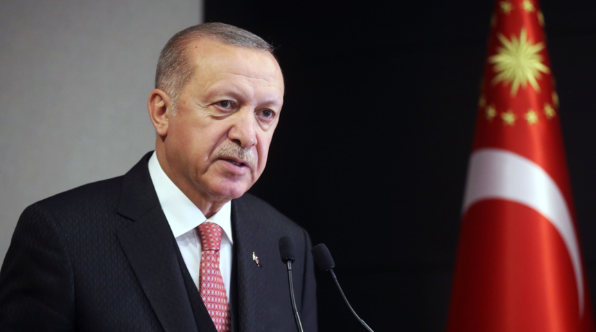 Cumhurbaşkanı Erdoğan'dan &Ccedil;erkes S&uuml;rg&uuml;n&uuml;'n&uuml;n 156. yılına ilişkin mesaj