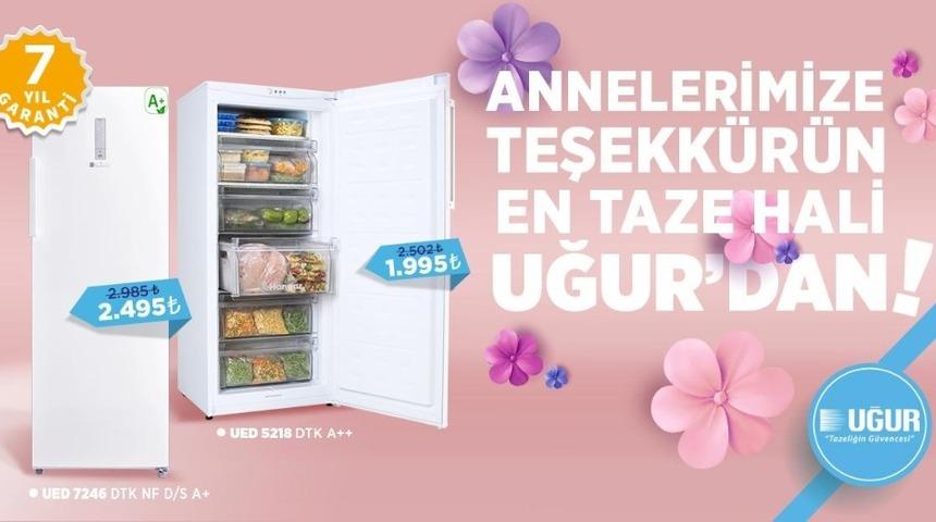 Uğur Soğutma&rsquo;dan t&uuml;m annelere ve annesini sevindirmek isteyenlere jest