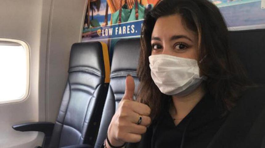 Karantina yurdundaki &uuml;niversiteli Beliz: İyi ki &uuml;lkeme d&ouml;nd&uuml;m