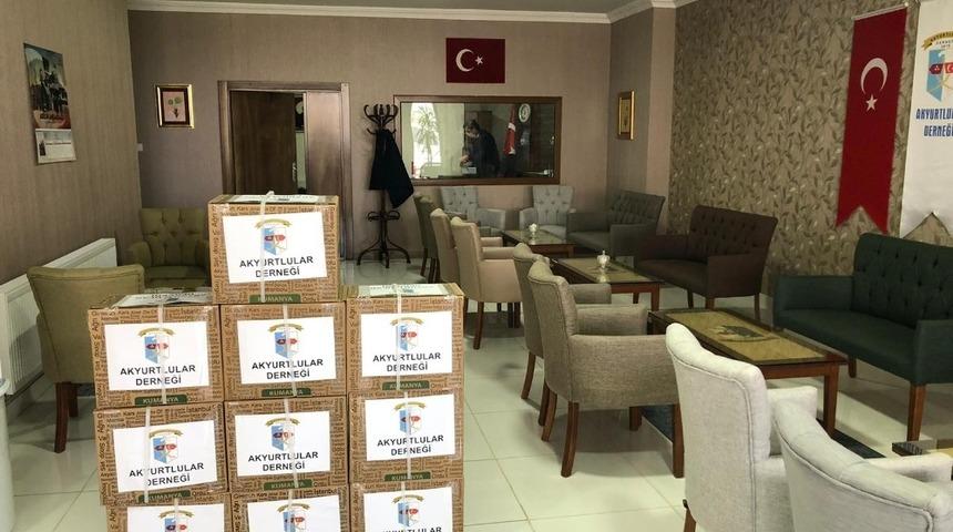 Akyurtlular Derneği&rsquo;nden dayanışma &ouml;rneği