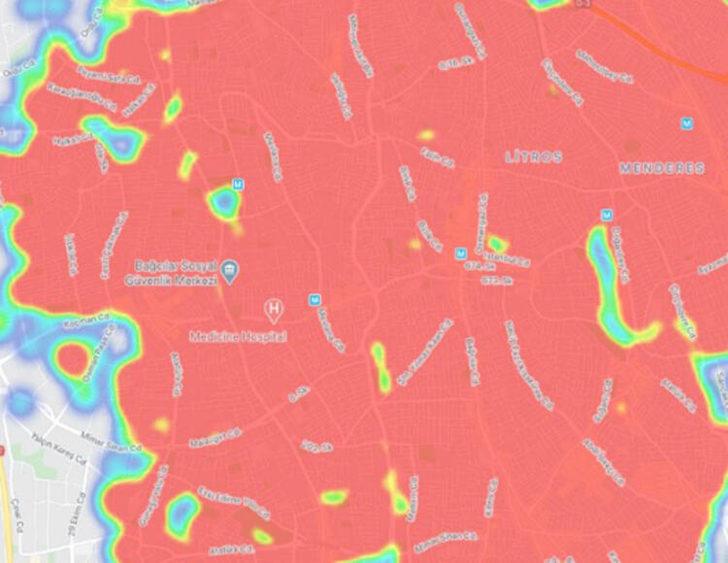 İstanbul'un güncel koronavirüs haritası yayınlandı! İşte yüksek riskli 49 mahalle G1