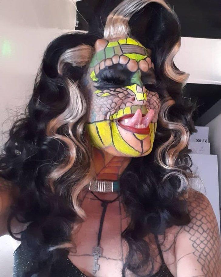 Boynuzlar, sivri dişler ve yılan diller: Dünyanın en sıra dışı vücut modifikasyonları  G4