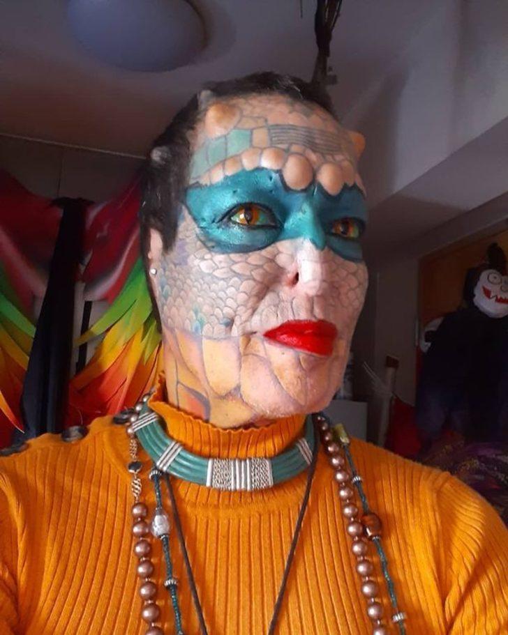 Boynuzlar, sivri dişler ve yılan diller: Dünyanın en sıra dışı vücut modifikasyonları  G5