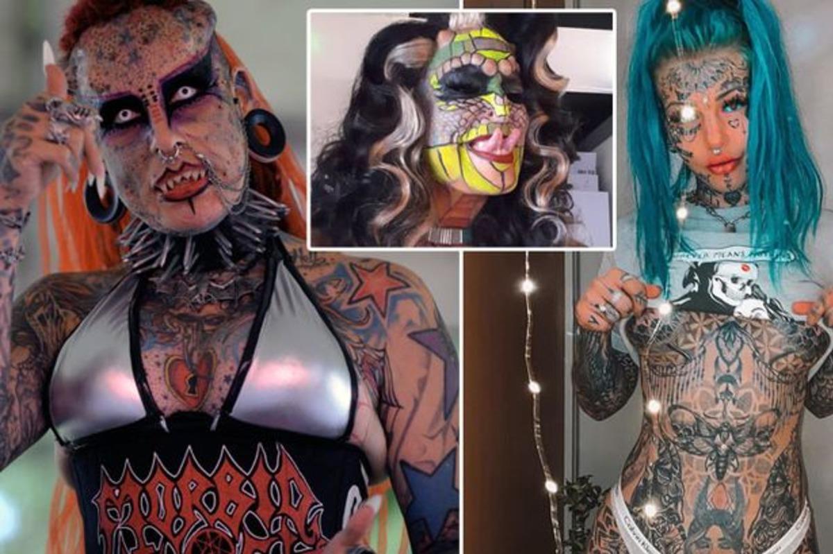 Boynuzlar, sivri dişler ve yılan diller: D&uuml;nyanın en sıra dışı v&uuml;cut modifikasyonları 