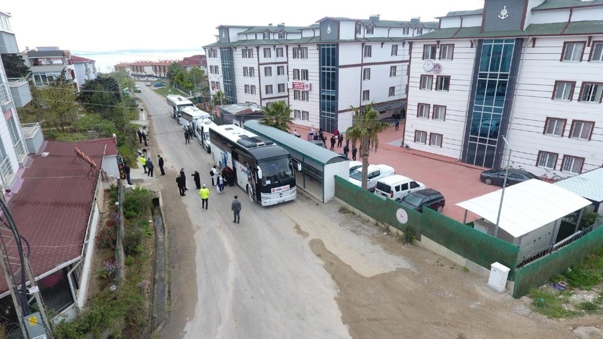 Sinop&rsquo;taki gurbet&ccedil;i vatandaşların karantina s&uuml;releri sona erdi