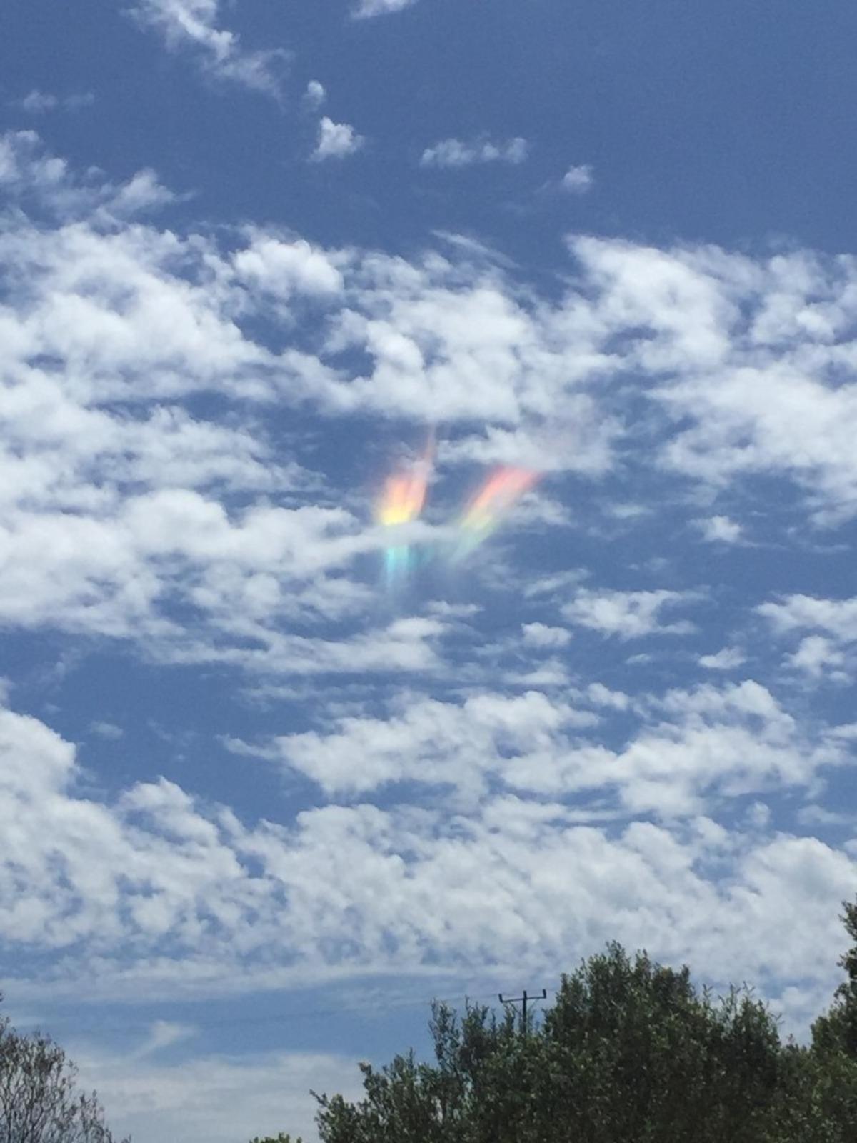 G&ouml;ky&uuml;z&uuml;nde aniden ortaya &ccedil;ıkan gizemli ışık şaşırttı