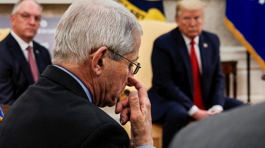 Virüs savaşında söz Trump sert çıktı: Rezillik