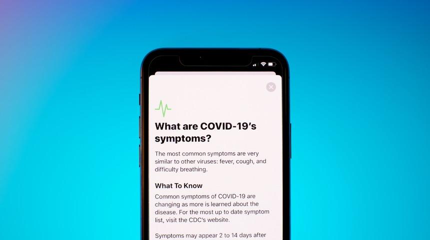Apple ve Google'ın koronavirüs uygulamasından ilk görüntü yayınlandı!