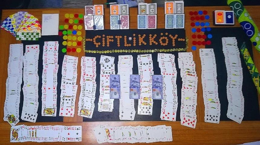 Yalova’da kumarhane baskını