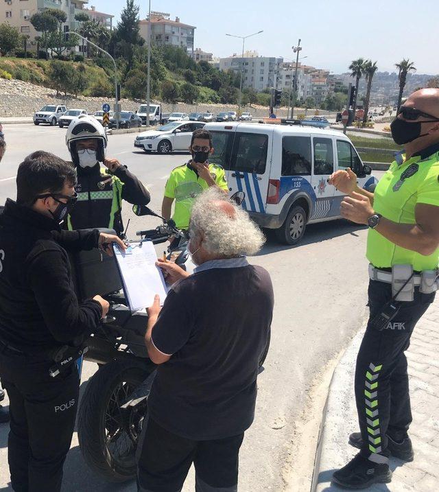 65 yaş üstü vatandaş polisin dur ihtarına uymadı