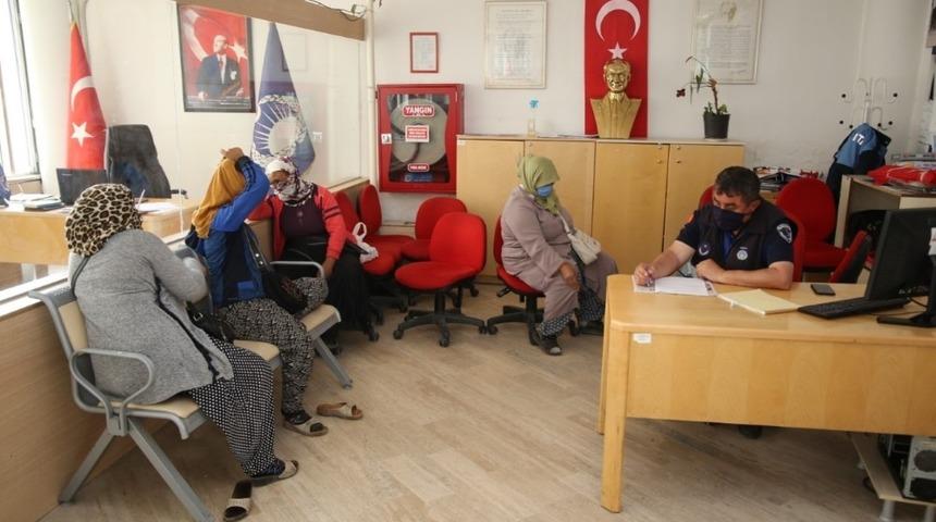 Burhaniye&rsquo;de dilenci operasyonu