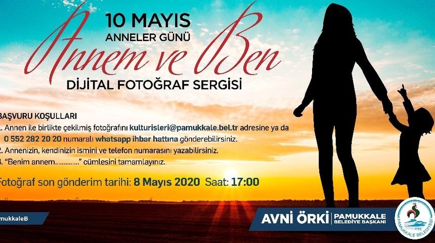 Pamukkaleliler anne sevgilerini fotoğraf ve kelimelerle anlatacak