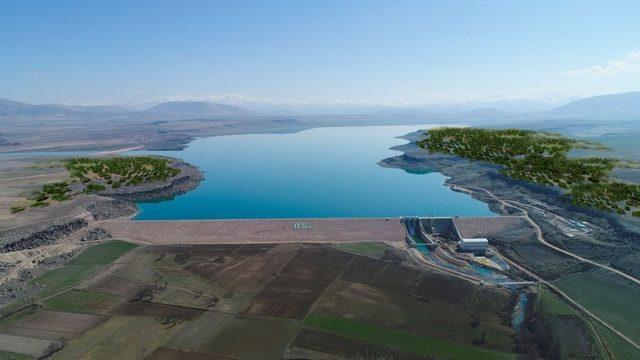 Develi’de Gümüşören Barajı çevresine mesire alanı yapılacak