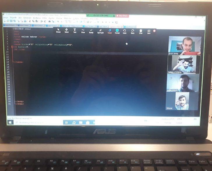 Evde kalmak eğitime engel olmadı G2