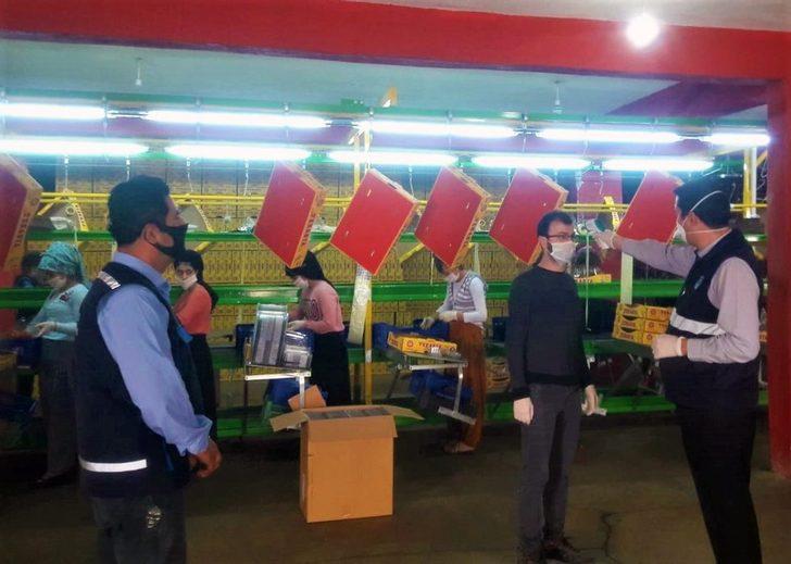 Toptancı hallerinde Kovid-19 tedbirlerini sürüyor G3