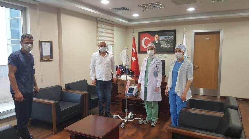 İşadamlarından Kdz. Ereğli Devlet Hastanesi’ne solunum cihazı bağışı