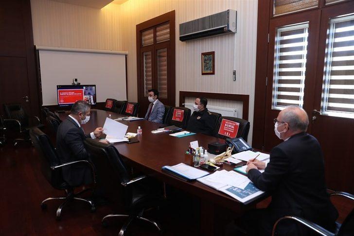 Vali Çakacak, Bakan Soylu’nun düzenlediği video konferans toplantısına katıldı G3