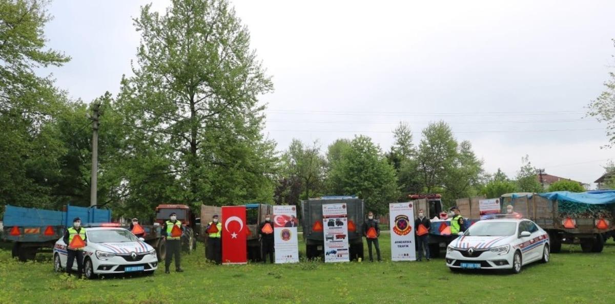 G&uuml;venli trakt&ouml;r kullanımı ve sağlıklı tarım projesi D&uuml;zce&rsquo;de hayata ge&ccedil;irildi