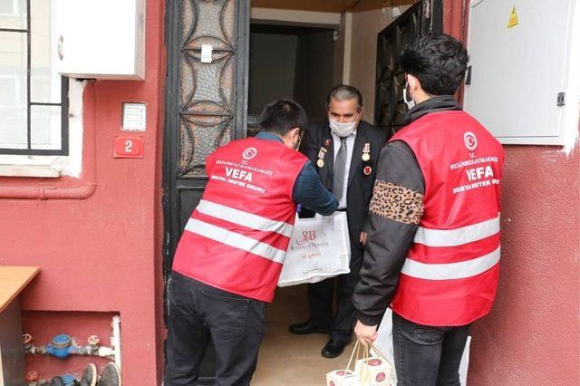 Sultanbeyli Kaymakamlığından şehit ve gazi ailelerine iftar yemeği