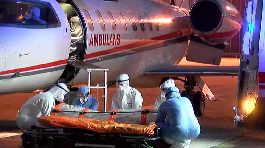 Sudan'daki T&uuml;rk hasta ambulans u&ccedil;akla T&uuml;rkiye'ye getirildi