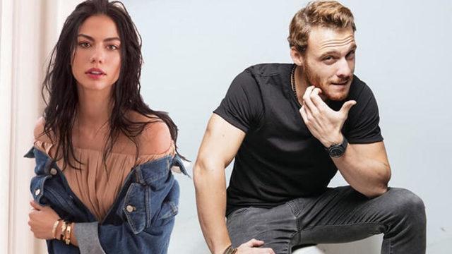 Kerem Bursin Demet Özdemir'le aşk iddialarını fena ti'ye aldı