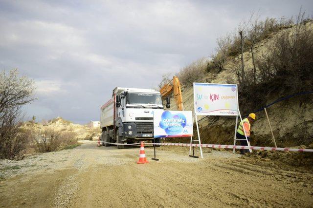 Gülnar’da içme suyu çalışmaları hız kazandı