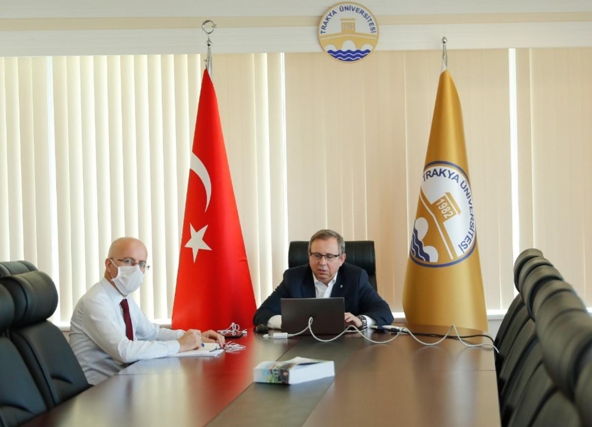 Trakya &Uuml;niversitesi&rsquo;nin &ouml;ğrenci senatosu dijital ortamda toplandı