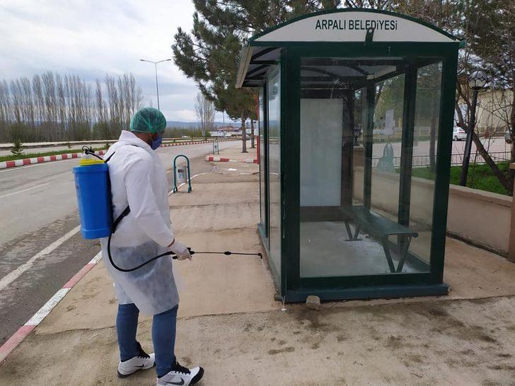 Arpalı’da dezenfeksiyon mesaisi G1