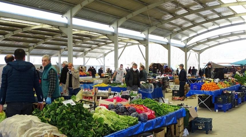 Hisarcık il&ccedil;e pazarı bu hafta kurulmayacak