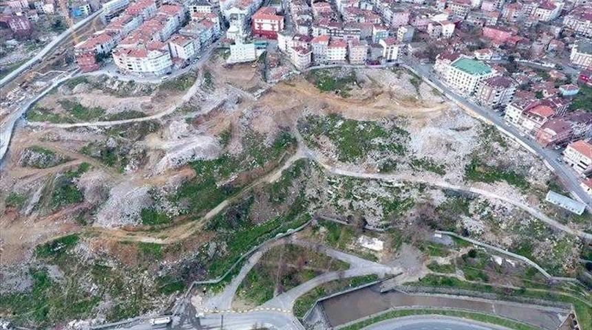 Gaziosmanpaşa'da 1500 yıllık su kemeri ortaya çıktı