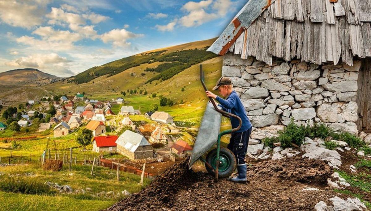 Sadece 20 kişinin yaşadığı Lukomir K&ouml;y&uuml;'nde her şeyden uzak sakin bir hayat yaşıyorlar