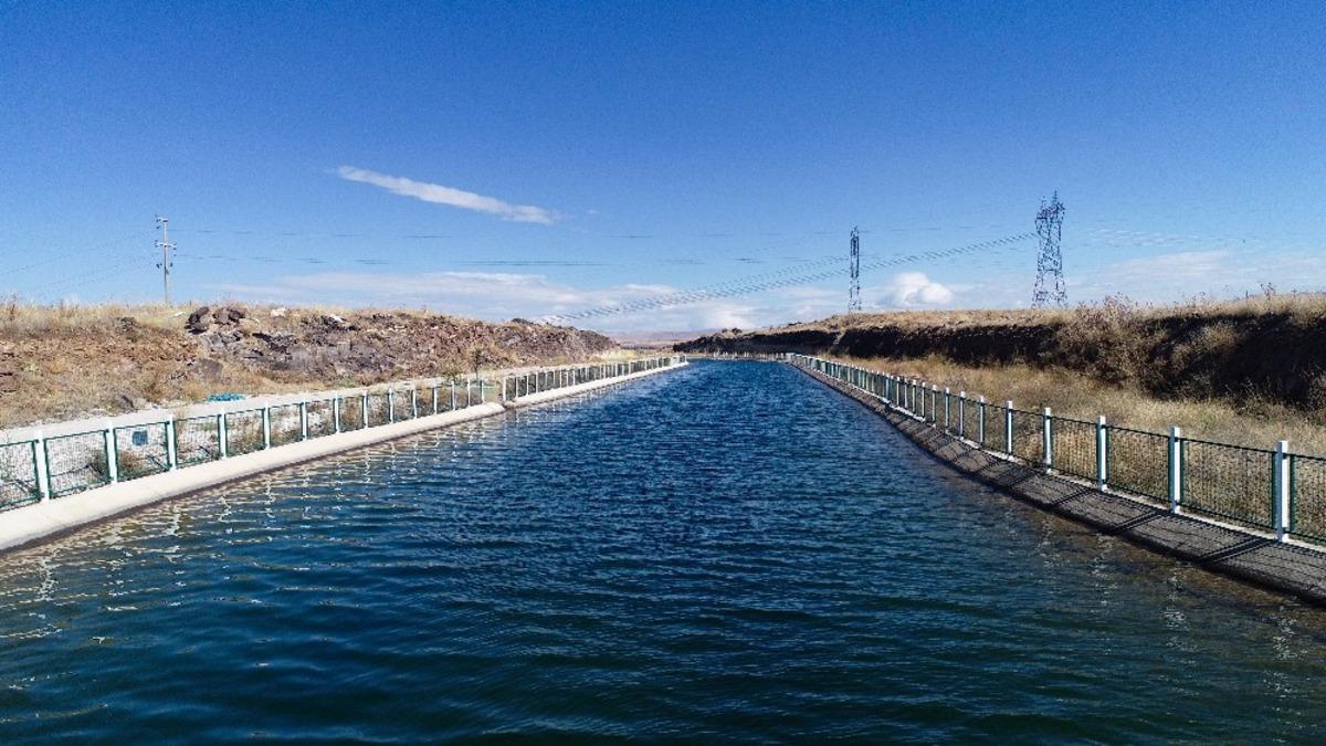 Kayseri&rsquo;de 714 bin 790 dekar tarım arazisi sulanmaya başladı