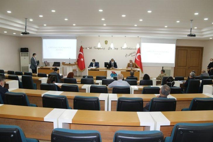 Giresun İl Pandemi Kurulu yaklaşan çay hasadı ve fındık tarımını değerlendirdi G3